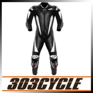 Alpinestars Race Replica 1 Piece Motorcycle Suit Black / White