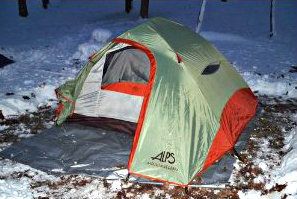 ALPS MOUNTAINEERING VERTEX 2 MAN TENT BACKPACKING CAMPING LIGHTWEIGHT 
