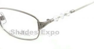 New Swarovski Eyeglasses SW 5008 Alix White 016 Auth