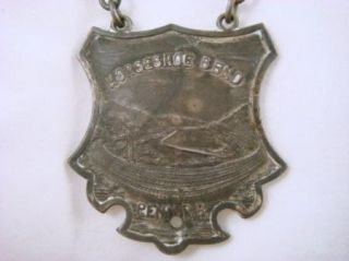   Shriners Masonic Jaffa Temple Altoona Penn Hanging Medal Badge Pin