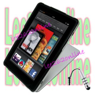 New Aluminum Metal Case For Kindle fire (Silver) +Silver3.5mm 