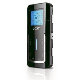 Coby CX 90 Digital Portable Am FM Pocket Radio Black