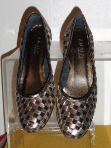 Amalfi by Rangoni New Metallic Heels Pumps Shoes 8 5 N