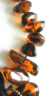 Baltic Amber Necklace 35 73 Graduated Polished Beads