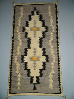 Runner American Indian Blanket Navaho Wool