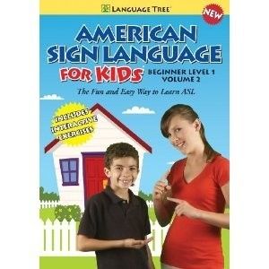 American Sign Language for Kids Learn ASL Beginner Level 1 Vol 2 DVD 