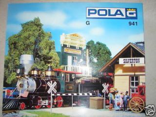 RARE NEW POLA 941 AMERICAN STYLE MOTORIZED LEVEL CROSSING KIT   FOR G 