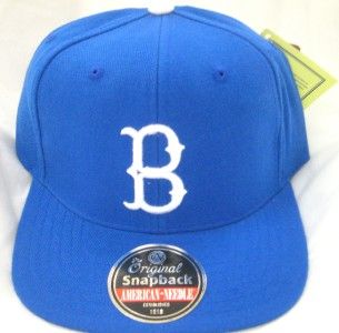 MLB Brooklyn Dodgers American Needle Coooperstown Snapback Cap Royal 