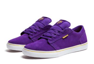 Supra Amigo Keelan Skateboard Shoes Purple Three Amigos Tour Sneakers 
