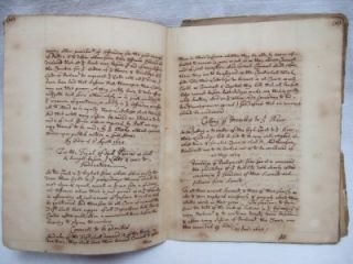 1675 1725 English Manuscript William Cowper Clerk Parliaments 2 