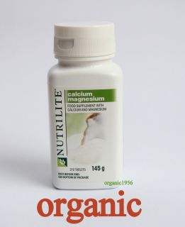 Calcium Magnesium NUTRILITE organic Amway product
