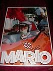 1960s Mario Andretti RARE Auto Racing Poster Formula 1
