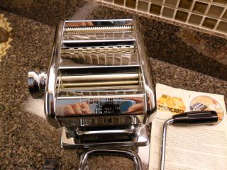 Vintage Marcato Ampia Pasta Maker Cutter Kitchen Machine Model 110 