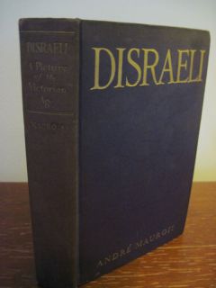 RARE 1st 1st Edition Disraeli Andre Maurois Victorian