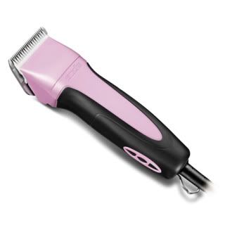 Andis Excel 5 Speed Dog Grooming Clipper ~ Pink