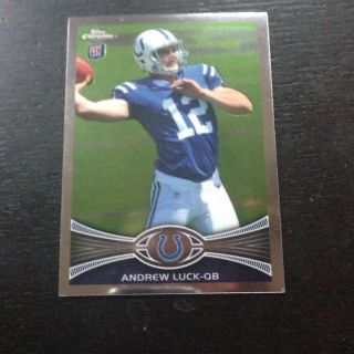 2012 Topps Chrome Andrew Luck Rookie Rc Colts 1 Centered Hot