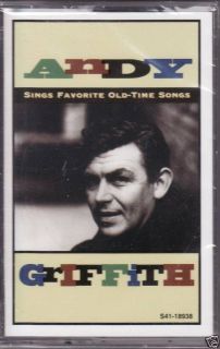 Andy Griffith Sings Old Time Songs Cassette SEALED