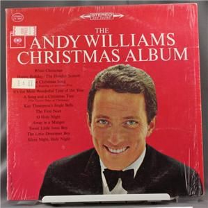 33 lp record andy williams christmas album