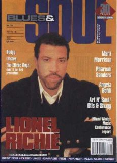   Lionel Richie Mark Morrison Angela Bofill Blues Soul April 1996