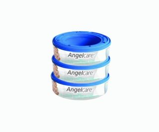 ANGELCARE BABY NAPPY DISPOSAL SYSTEM 3 Refill Cassettes   BN