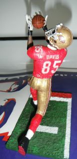 Custom McFarlane NFL Vernon Davis 49ers TE 85 2011 NFC Championship TD 
