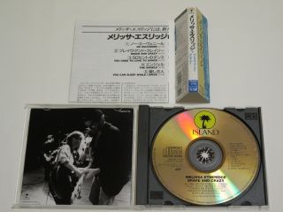 Melissa Etheridge Brave and Crazy PHCR1719 Japan CD OBI