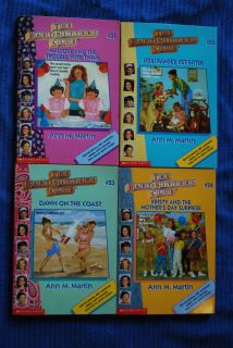 Babysitters Club #21   24 by Ann M. Martin set lot 4 books paperbacks 