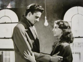 Pier Angeli John Ericson Embrace Tenderly in Sparse Room Teresa 1951 