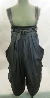 Anna Molinari Silk Cargo Pant Jumpsuit Size 40