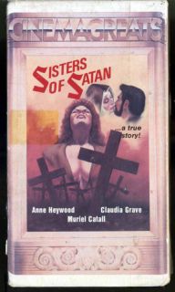 Sisters of Satan VHS Anne Heywood Claudia Grave Muriel