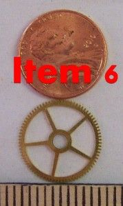 RARE Largest Size Steampunk Pocket Watch Gears Wheels