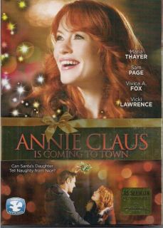 Annie Claus Is Coming to Town Maria Thayer Sam Page Vicki Lawrence DVD 