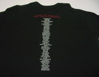 Sting Annie Lennox Sacred Love Concert Tour T Shirt Sz Mens 2XL XXL 