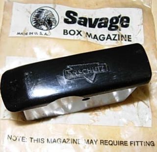   is an original savage anschutz box magazine clip for an anschutz model
