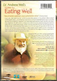 Dr Weil Guide to Eating Well Anti Inflammatory Diet DVD 054961932290 