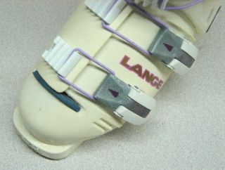 Lange Mid Anthea 4 6 2 Ladies Snow Ski Boots White Size 7 5 Mondo 24 5 