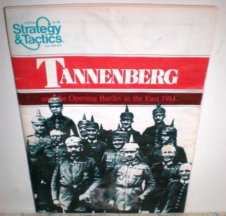 BOARD WAR GAME+Magazine WW1 S&T #69 Tannenberg Opening Battles in the 