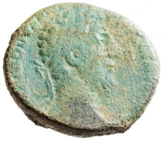   Large Coin of Commodus Annona Authentic Ancient Roman Bronze