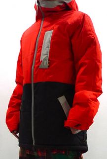 New 2011 Mens Burton Ante Up Puffy Snowboard Jacket L