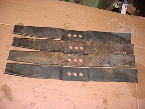 VINTAGE FORD BY JACOBSEN LAWN MOWER RIDER TRACTOR BLADES JA33072 4 18 
