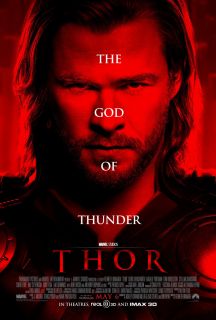 policy thor movie poster 2 sided original version b 27x40