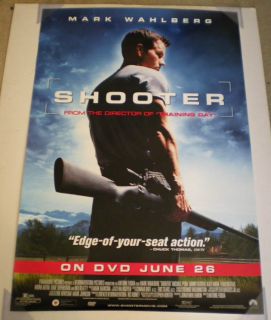 return policy shooter dvd movie poster 1 sided original 27x40