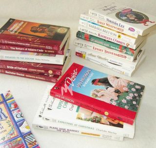 Huge Lot of 19 Harlequin and Silhouette Paperback Romance Novels Books 