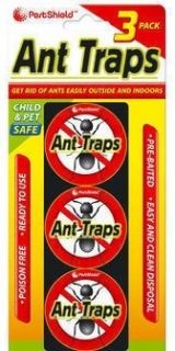 Pack Anti Stop Baited Glue Ant Trap Traps Nest Kill Killer Poison 
