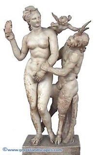   Hellas Hellenistic Greek Aphrodite Pan Eros Illustrations