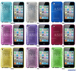soft gel case cover for apple ipod touch 4 4th gen 100 % new brand new 
