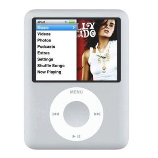 APPLE IPOD NANO 3RD GENERATION SILVER (4 GB) MP3 PLAYER