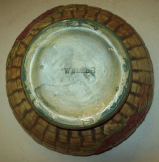 Vintage Weller Pottery Collection Vase Bowl Candlestick