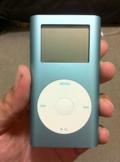 Apple iPod Mini 1st Generation Blue 4 GB