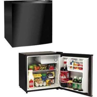 New Black Midea 1 7CF refrigerator mini fridge compact dorm small